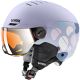 Uvex Skihelm rocket jr visor Lawenda