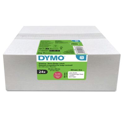 7. DYMO LW-RĂĽcksendeetiketten Vorteilspack 54x101mm 24Rl 500Stk