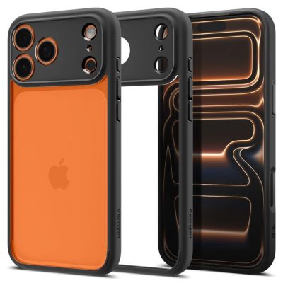 Etui Spigen Ultra Hybrid na iPhone 17 Pro - czarny mat