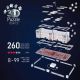 4. Ravensburger 12008031 puzzle Puzzle 3D 216 szt. Budynki