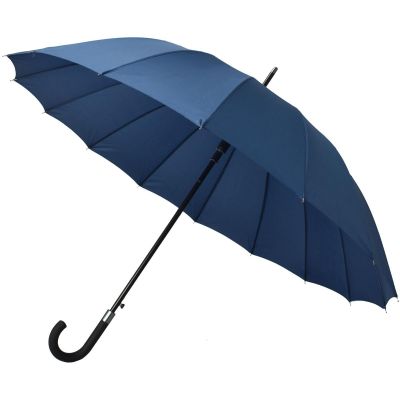 2. PARASOL DŁUGI PÓŁAUTOMATYCZNY 16 ŻEBER GRANATOWY SEMI LINE