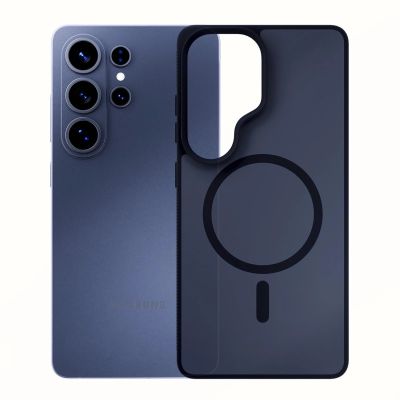 Etui 3mk Smoke MagCase na Samsung Galaxy S26 Ultra - szare-półprzezroczyste