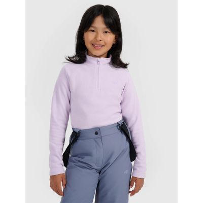 Bielizna termiczna polarowa (góra) dziewczęca 4F 4FJRAW25UFLEF070-51S