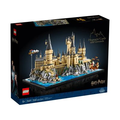 7. LEGO Harry Potter 76419 Zamek Hogwart i błonia
