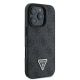 4. Etui Guess Leather 4G Triangle Strass MagSafe na iPhone 16 Pro Max - czarne