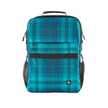 Plecak HP Campus XL do notebooka 16" 7J594AA Niebiesko-Turkusowa krata