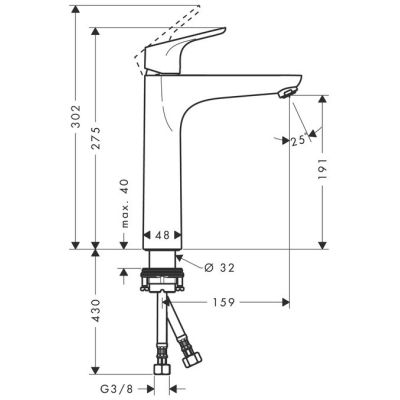 2. Akumulator Focus 190 HV u/bv krom