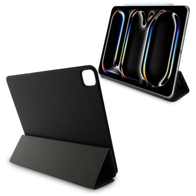 5. Etui Karl Lagerfeld Saffiano Magnetic Karl & Choupette na iPad Pro 13" 2024 Book Cover - czarne