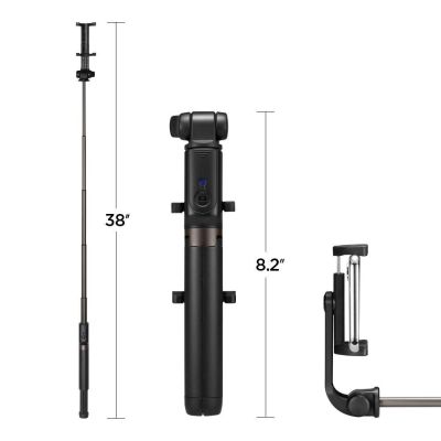17. Selfie stick Spigen S540W Bluetooth z tripodem - czarny