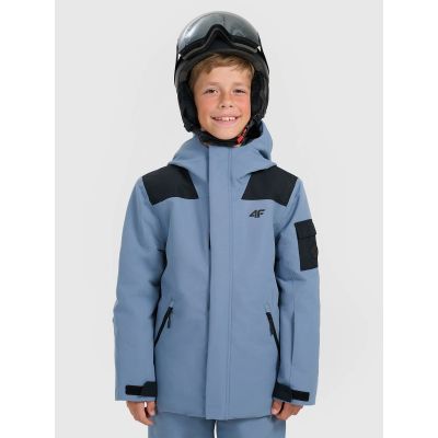 Kurtka snowboardowa membrana 8000 chłopięca 4F 4FJRAW25TTJAM1044-32S