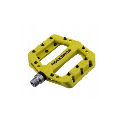 Rockbros pedały rowerowe platformowe żółte
