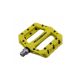Rockbros pedały rowerowe platformowe żółte