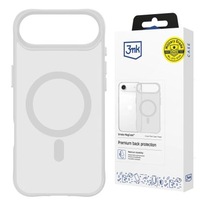20. Etui 3mk Smoke MagCase na iPhone Air - białe-półprzezroczyste