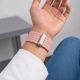 6. Pasek Tech-Protect Nylon Sport na Apple Watch 44 / 45 / 46 / 49 mm - jasnorózowy