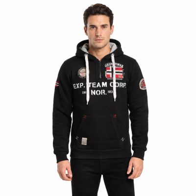 5. Bluza męska Geographical Norway GOPTAINE MEN 100 EO BS2 (WT1885H/GN-BLACK)