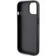 7. Etui Karl Lagerfeld Gripstand Saffiano Choupette Pins na iPhone 15 Plus / 14 Plus - czarne
