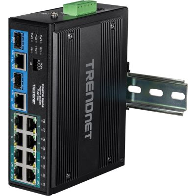 6. Trendnet TI-BG104 przełącznik sieciowy Nie zarządzany Gigabit Ethernet (10/100/1000) Obsługa PoE Czarny