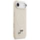 4. Etui Karl Lagerfeld Karl & Choupette Pins MagSafe do iPhone Air - beżowe