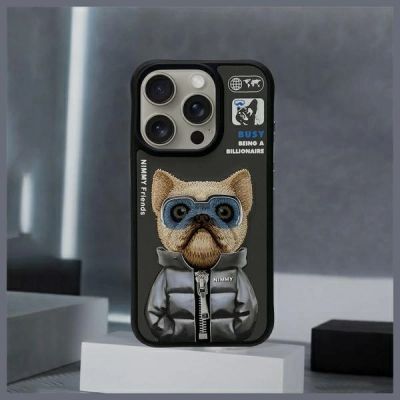10. Etui Nimmy Cool&Cute 2.0 na iPhone 15 Pro - czarne