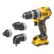 5. Wiertarko-wkrętarka z 4 głowicami 12V DCD703L2T DEWALT