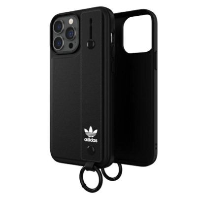 8. Etui Adidas OR Hand Strap Case na iPhone 13 Pro Max - czarne