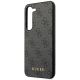 6. Etui Guess 4G Metal Gold Logo na Samsung Galaxy S23 - szare