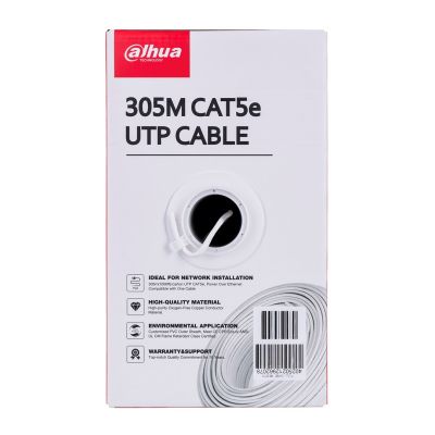 5. Dahua Technology PFM920I-5EUN kabel sieciowy 305 m Cat5e U/UTP (UTP)