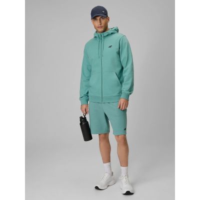 3. Bluza rozpinana z kaputem męska 4F 4FRSS26TSWSM3106-30S