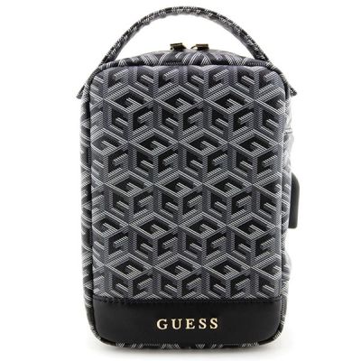 2. Torba organizer Guess GCube Stripes - czarna