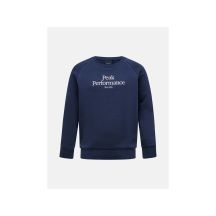 Bluza juniorska Peak Performance Jr Original Crew kolor granatowy