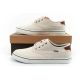 10. Wrangler buty męskie sportowe Calypso Derby trampki ecru modne wygodne