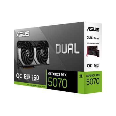 15. Karta graf. ASUS DUAL RTX 5070 12GB OC