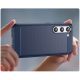 7. Carbon Case etui Samsung Galaxy S23+ elastyczny silikonowy karbonowy pokrowiec niebieskie