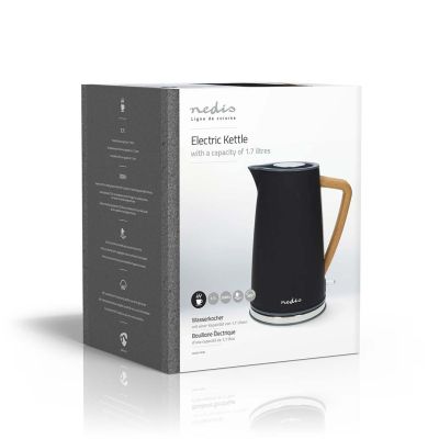 10. Czajnik elektryczny Nedis KAWK510EBK 1.7L Czarny