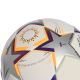 4. Piłka nożna adidas UCL Womens Mini 26/27 League Stage biało-pomarańczowo-fioletowa KE5143