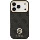 3. Etui Guess 4G Strass Logo MagSafe na iPhone 17 Pro - czarne