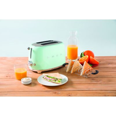 19. Toster SMEG TSF01PGEU pastelowy zielony