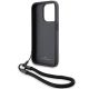 6. Etui BMW Signature Leather Wordmark Cord na iPhone 15 Pro - czarne