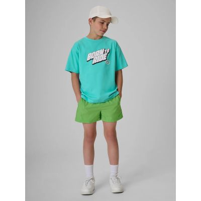 4. T-shirt bawełniany chłopięcy 4F 4FJRSS26TTSHM4174-047S