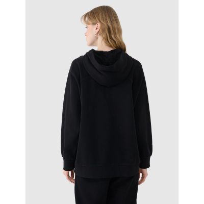 3. Bluza dresowa nierozpinana z kapturem damska 4F 4FWSS25TSWSF1544-20S