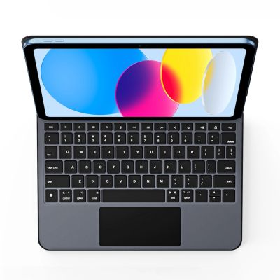 3. Etui z klawiaturą Dux Ducis (MK series) na iPad 10" (2022) iPad 11" (2025) - czarne