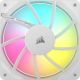 4. CORSAIR RS120 ARGB White 120mm ARGB Fan Single Pack