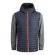 2. Jack&Jones kurtka pikowana JJEMULTI QUILTED JACKET 12182242 GREY MELANGE/SET-IN SLE