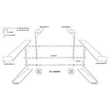 STAND4ME LT PRO statyw pod laptop kontroler mikser