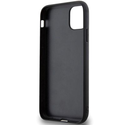 7. Etui Karl Lagerfeld 3D Rubber Multi Logo do iPhone 11 / Xr - czarne