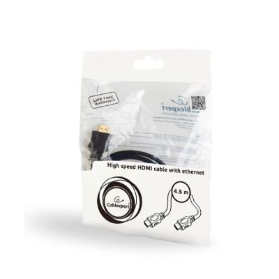 2. Kabel GEMBIRD CC-HDMI4L-6 (HDMI M - HDMI M; 1,8m; kolor czarny)