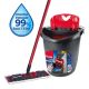 11. Mop płaski Vileda Ultramax Box z zestawem kuchennym | rękawiczki Universal 1 para+ściereczka Actifibre Pro kuchenna 1szt.