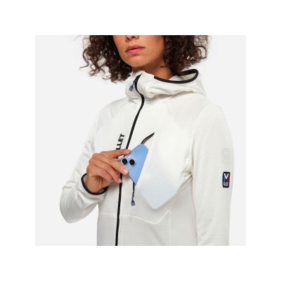 5. Bluza damska MILLET Trilogy Icon Lightgrid H W beżowa