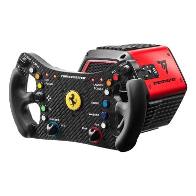 4. Thrustmaster T818 Ferrari 488 GT3 Simulator Czarny, Czerwony USB Kierownica + pedały Analogowa/Cyfrowa PC