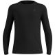 3. Koszulka męska Odlo BL TOP crew neck l/s MERINO 200 roz. M Czarna